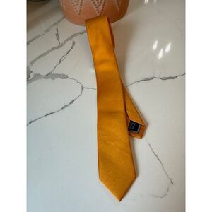 Jacob Anderson Solid Tie - Orange Size One Size